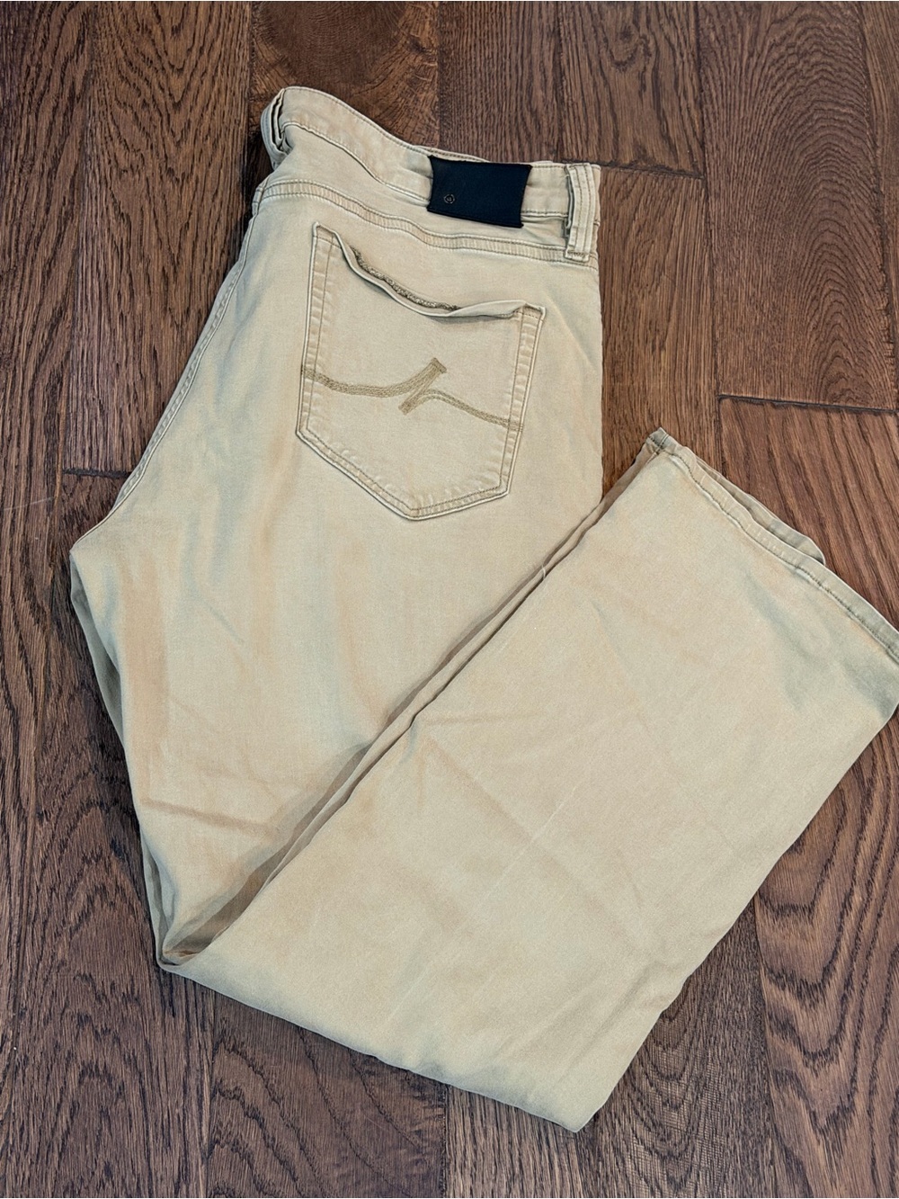 34 Heritage Charisma Relaxed Straight Chino Men’s 35x30 Khaki Twill Stretch